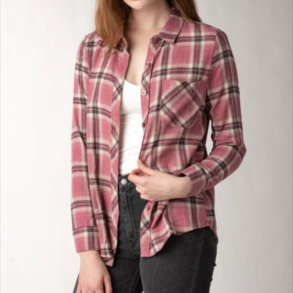 Flannel Plaid Shirt